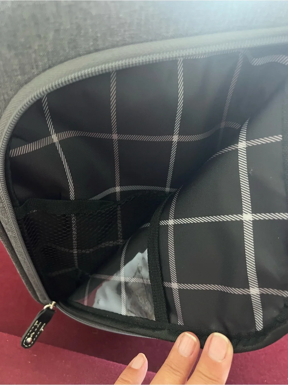 London Fog Gray Underseat Rolling Carry-On Luggage Bag  NEW